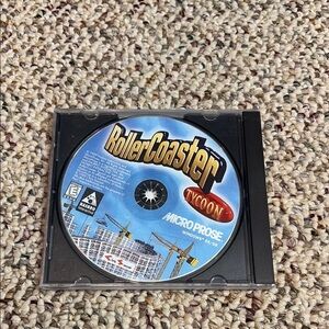 RollerCoaster Tycoon PC Game 1999. Windows 95/98